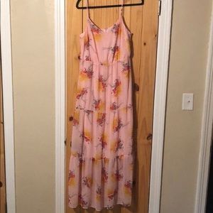 NWT J. Crew Tiered Floral Maxi Dress